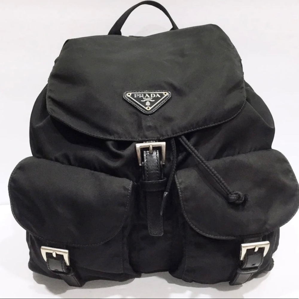 Prada tessuto nylon backpack, medium
